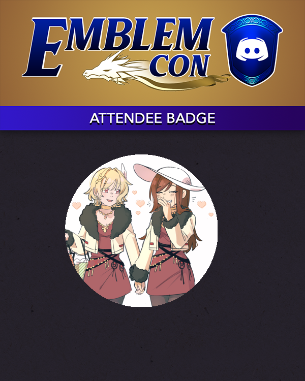 Badge for attendees to EmblemCon (2025)